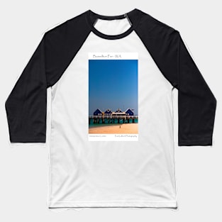 Busselton Pier - Western Australia Baseball T-Shirt